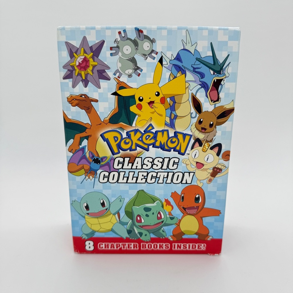 Pokémon Kids Classic Chapter Book Collection Pikachu Squirtle Eevee Charizard